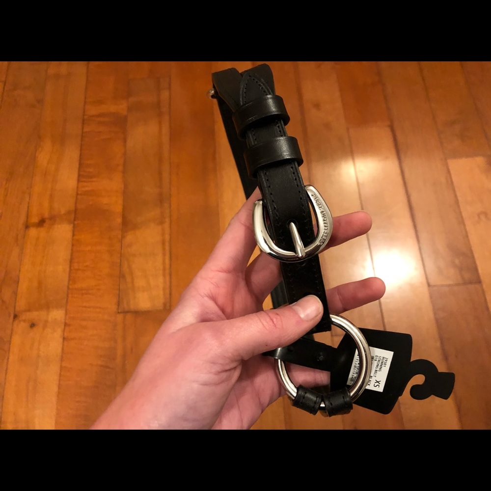 Noble Equestrian Black Riding Belt XS